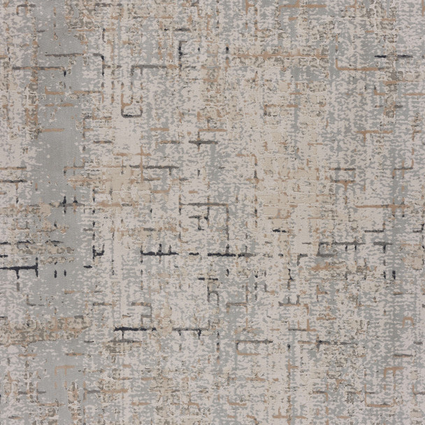 5' X 8' Cream Abstract Area Rug