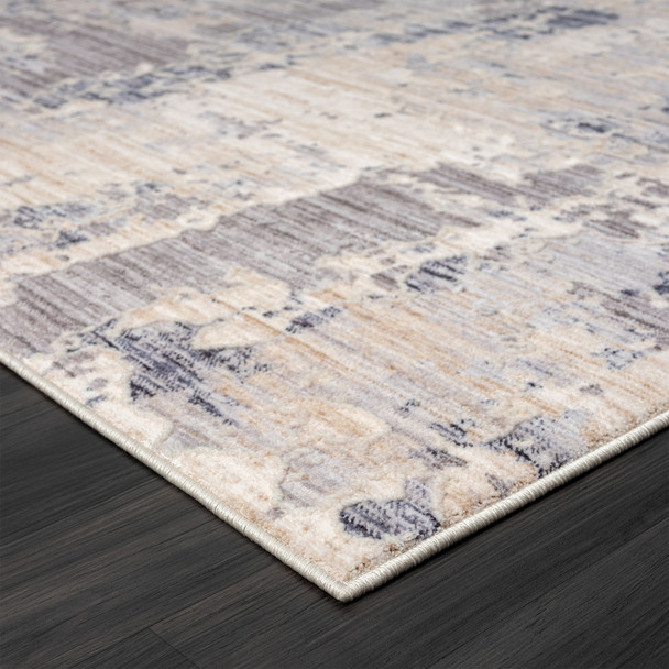 9' X 12' Gray Abstract Area Rug