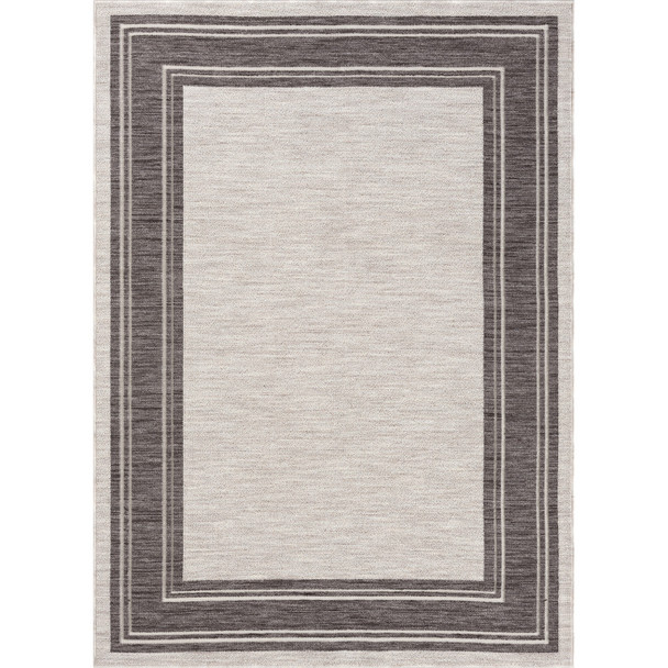 8' X 9' Ivory Indoor Outdoor Area Rug