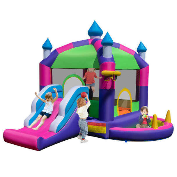 Inflatable Bounce Castle with Sun Roof and Slide