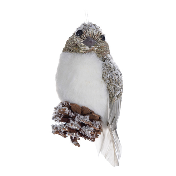 Sisal Bird Ornament (Set of 12) - 86012