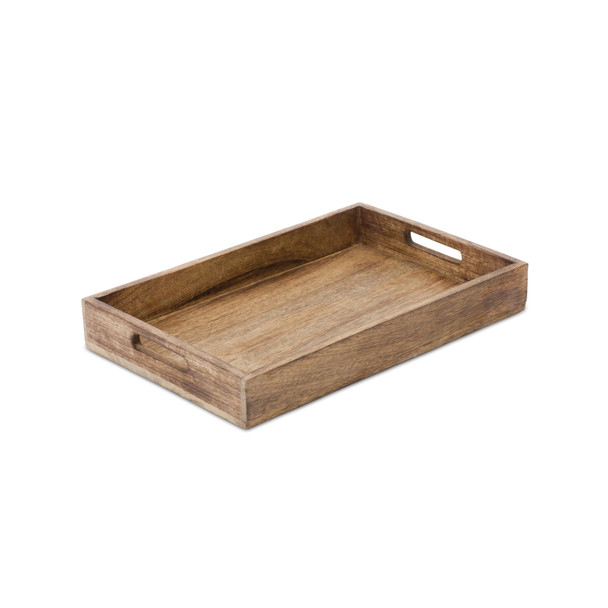 Decorative Wooden Tray (Set of 2) - 86044