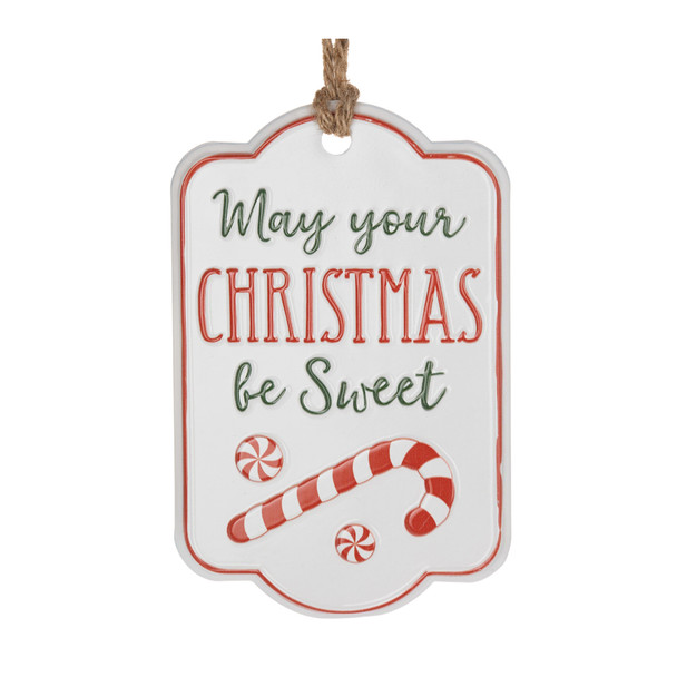 Holiday Sentiment Tag Ornament (Set of 12) - 86045