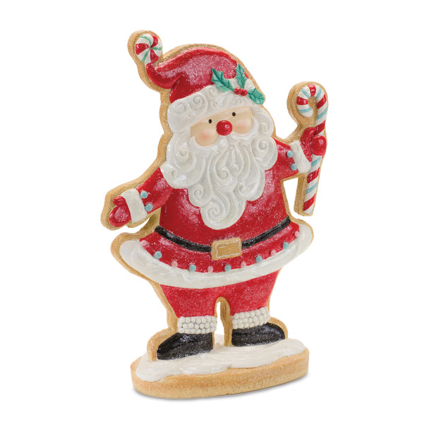 Gingerbread Santa Decor 16"H - 86159