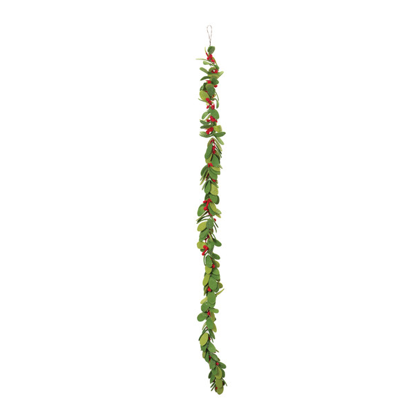Fabric Mistletoe String Garland (Set of 2) - 86174