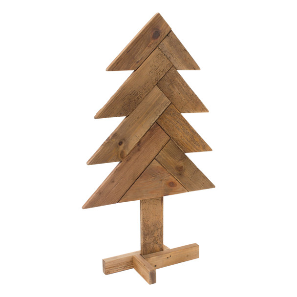 Rustic Wood Pine Tree (Set of 2) - 86379