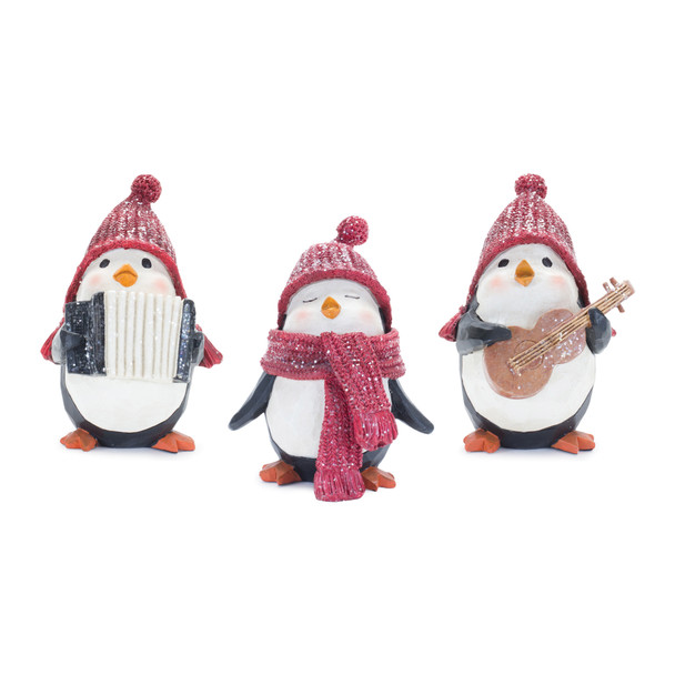 Musical Penguin Figurine (Set of 3) - 86385