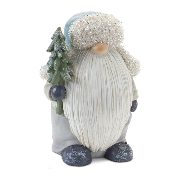 Gnome with Pine Tree Figurine (Set of 2) - 86398