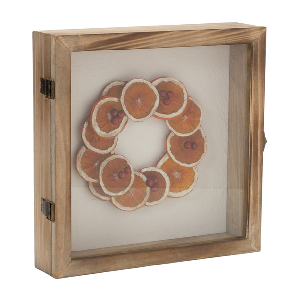 Dried Fruit Wreath Shadow Box (Set of 2) - 86501