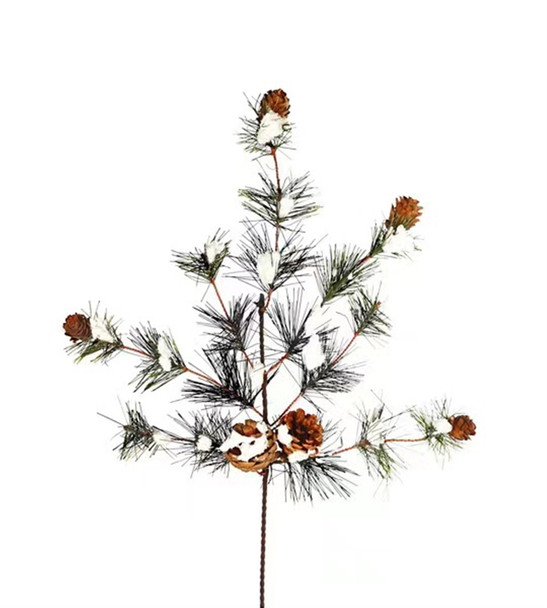 Snowy Pine Spray (Set of 6) - 86535