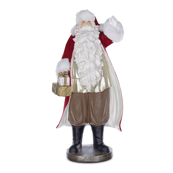 Santa Statue with Presents 17"H - 86634