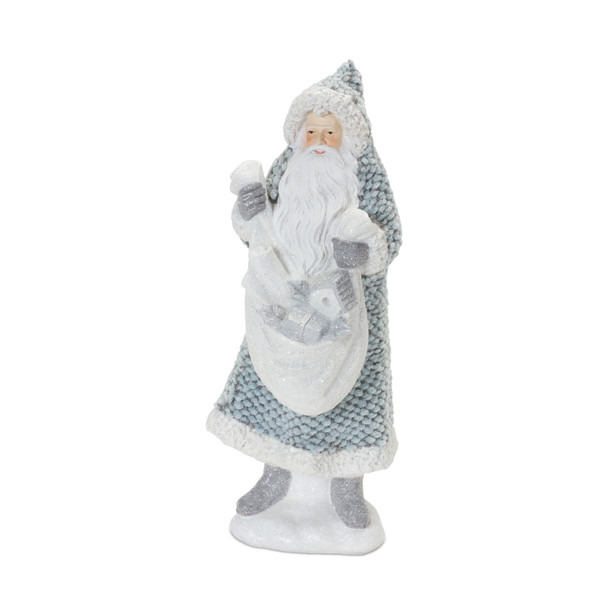 Santa with Sweater Coat Figurine (Set of 2) - 86652