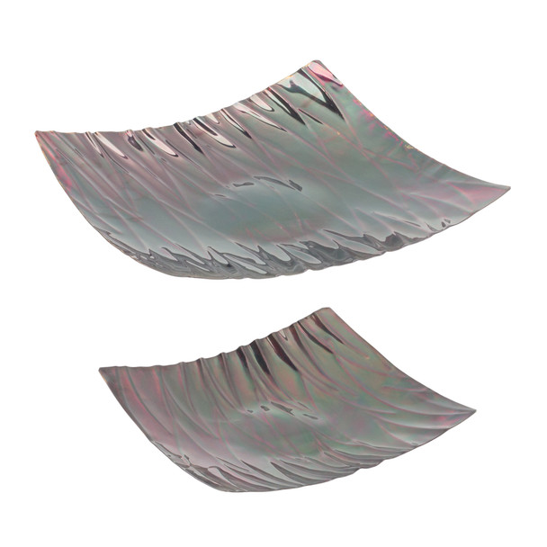 Wavy Metal Tray (Set of 2) - 86675