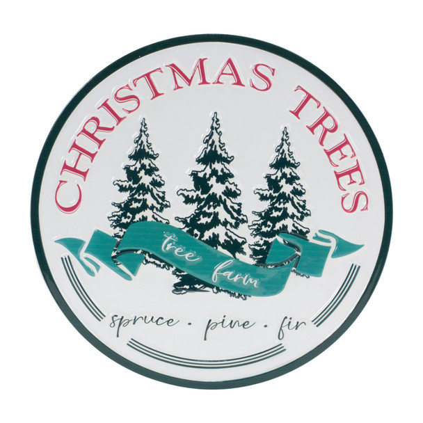 Christmas Tree Farm Sign 14"D - 86686