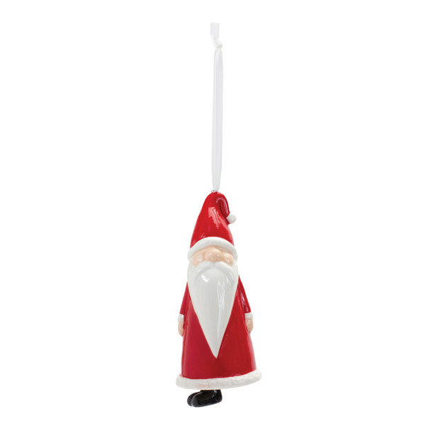 Ceramic Santa Bell Ornament (Set of 12) - 86789