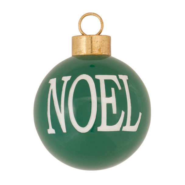 Joy and Noel Ball Ornament (Set of 6) - 86790