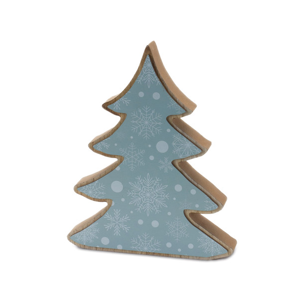 Wood Pine Tree Decor (Set of 2) - 87161