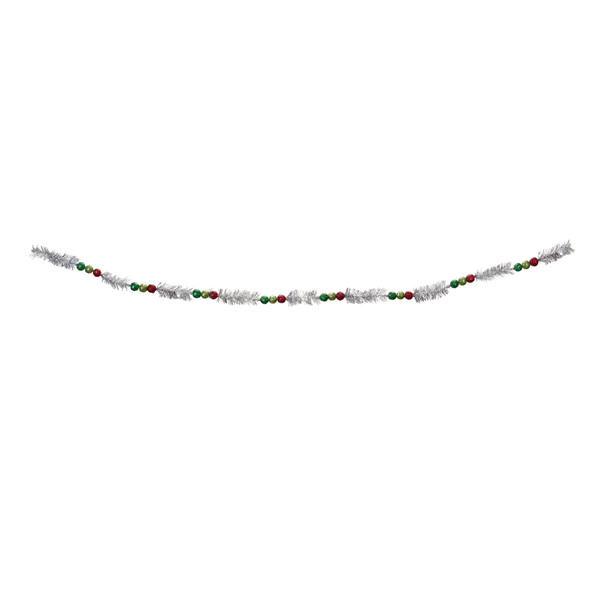 Beaded Tinsel Garland (Set of 6) - 87459