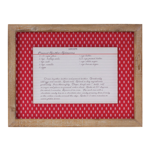 Christmas Cookie Recipe Card Wall Decor (Set of 4) - 87567