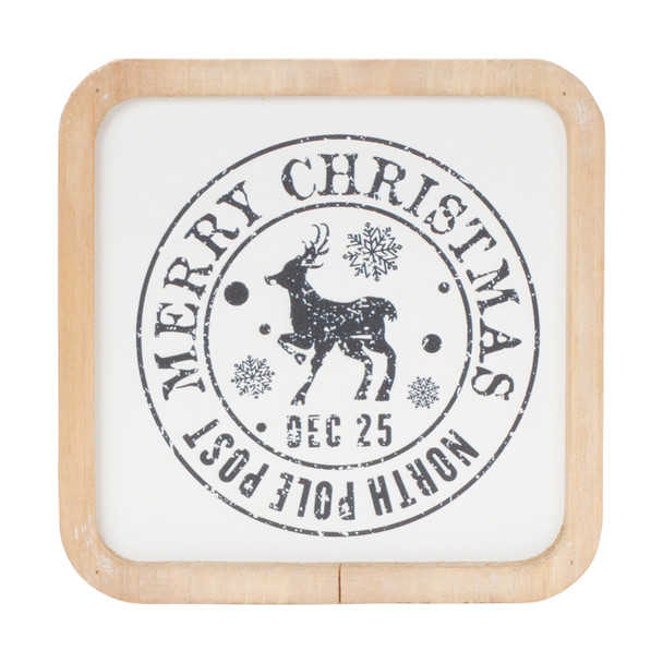 Holiday Mail Stamp Plaque (Set of 12) - 87603