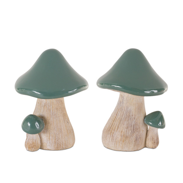 Garden Mushroom Decor (Set of 2) - 88054