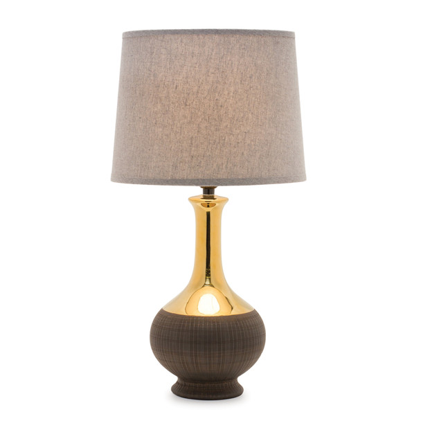 Two Tone Ceramic Lamp 22"H - 88096