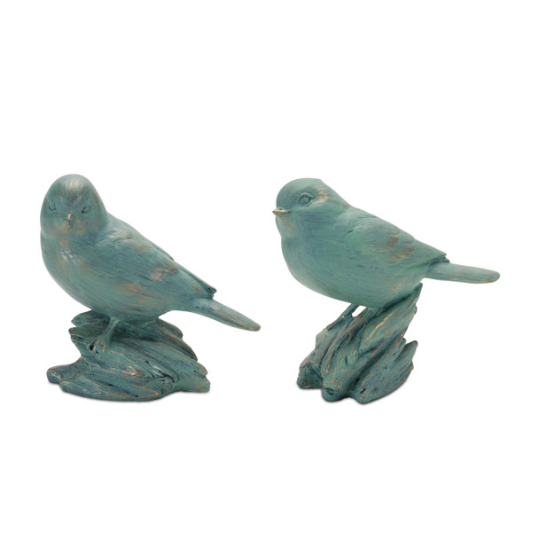 Perched Bird Figurine (Set of 6) - 88245