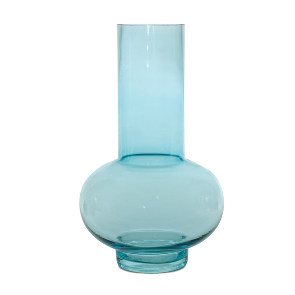 Blue Glass Vase (Set of 2) - 88256