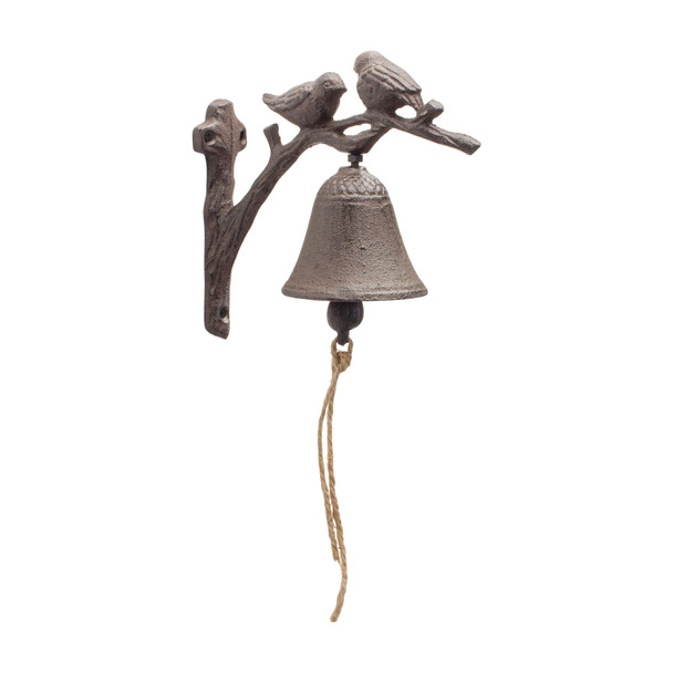 Iron Bird Branch Bell 6.75"H - 88500