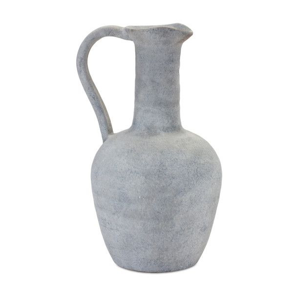 Grey Pitcher Vase 12"H - 88908