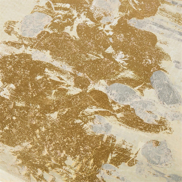 Sandy Forest Taupe Gel Coat Canvas with Gold Foil Embellishment (Sandy Forest T-aupe-Art )