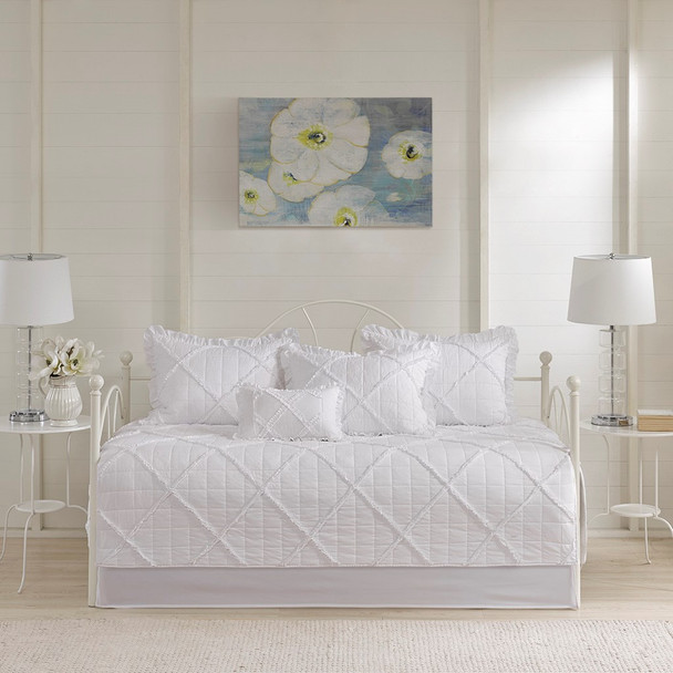  Rosie White 6 Piece Daybed Set ( Rosie -White-DB )