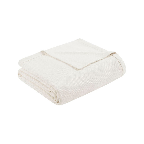 Ivory Year Round High Quality Liquid Cotton Blanket (Liquid-Ivory-blanket)