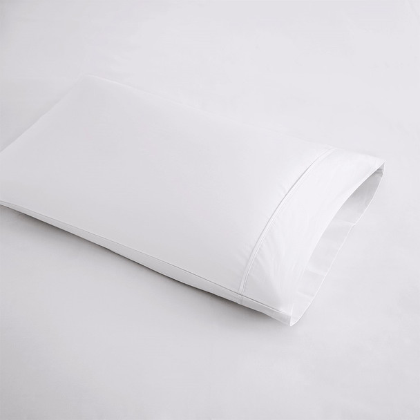 4pc White 600TC Cooling Cotton Rich Sheet Set - KING (086569216953)