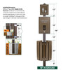 Trail Proven™ Dog Waste Station - made from recycled plastics