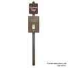 Trail Proven™ Mini Dog Waste Station - made from recycled plastics