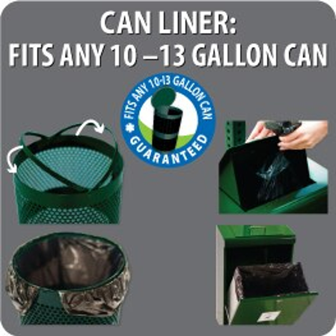 Can Liner Fits ANY 10-13 Gallon Can
