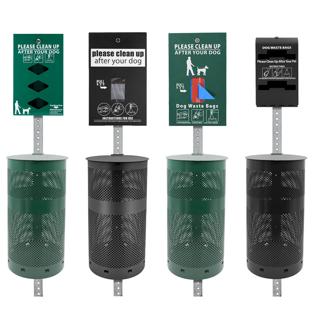 Low Profile Dog Waste Station