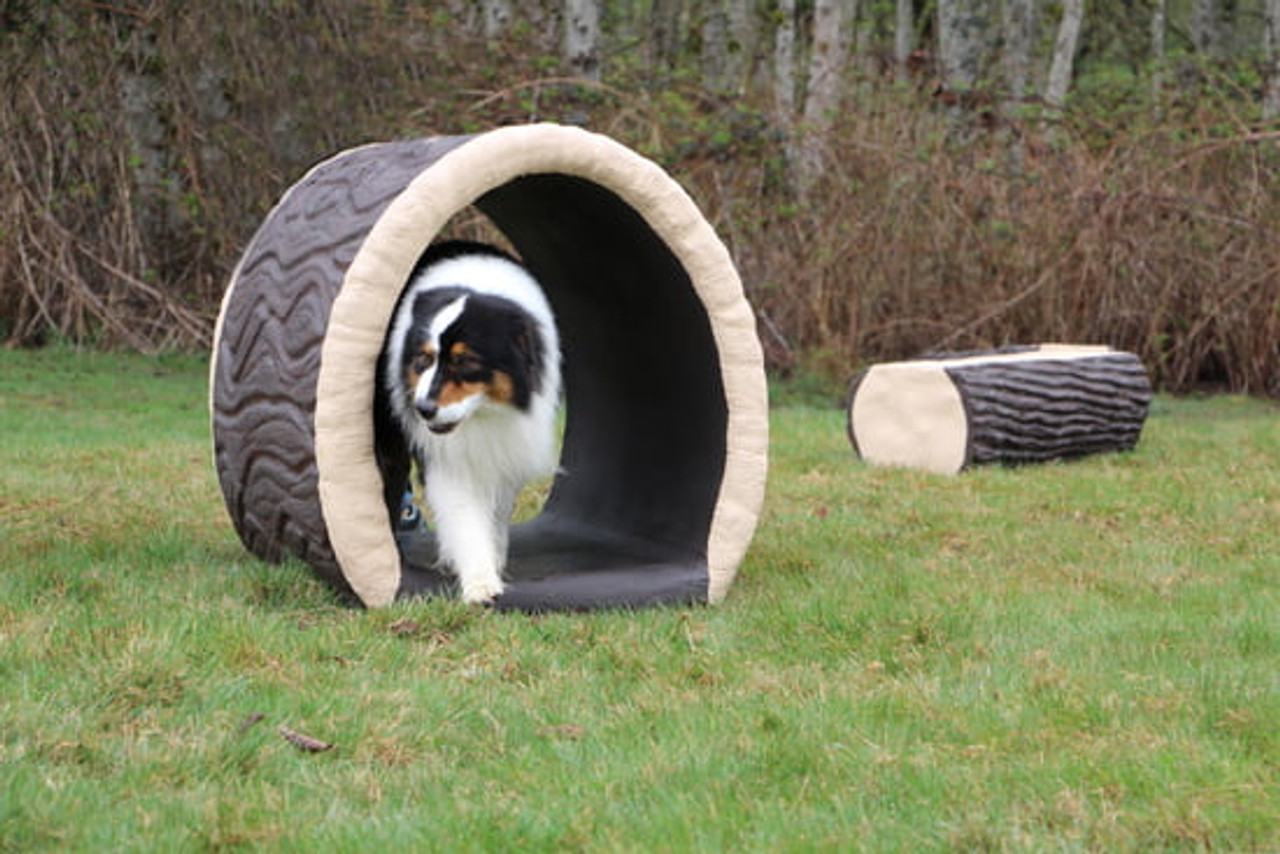 NatureDog™ Dog Through the Log