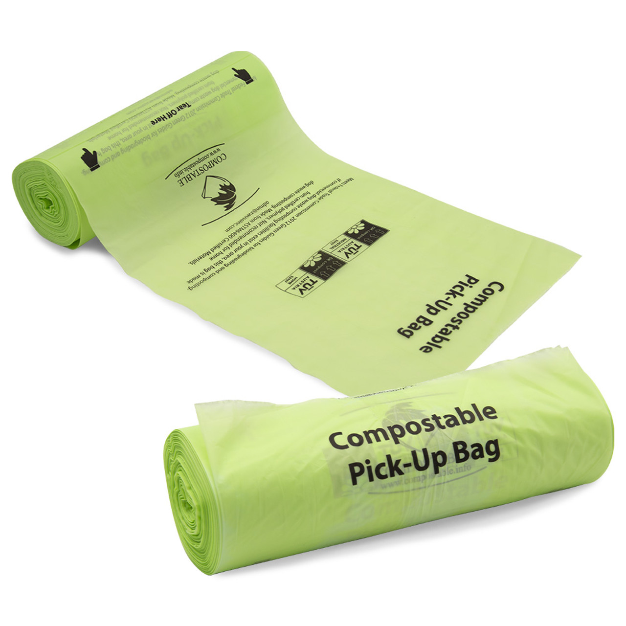 50 sacs compostables en papier 10l 35cmx21cmx15cm marron par 200