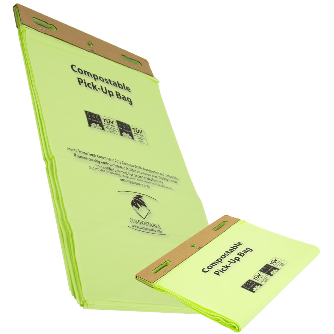 Aluf Compostable Bag - 24 x 33, .85 mil, Natural | Empire Janitorial Supply  Co. | Burlington, VT