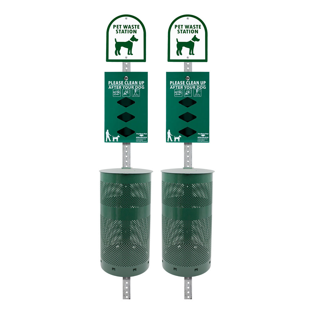 Pro Station BUNDLE - Includes Odor Eliminator and Solar Lights