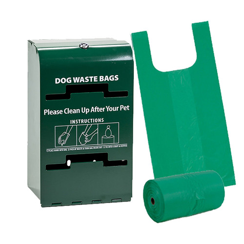 Dog Waste Bag Dispenser - Draffin Street Furniture