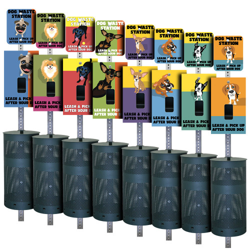 "Dual Color Dogs" DISPENSE-Art™ Collection "Dual Color Dogs" DISPENSE-Art™ Collection