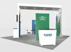 Island Turnkey Rental Truss Booth 20 x 20 Light Box LL1