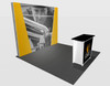 Linear Turnkey Rental Booth 10 x 10 Light Box MM1.4