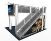Double Deck Turnkey Rental Booth 20 x 20 DD917-LSS-HP