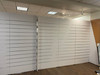 Freestanding slat wall system- portable, versatile, and fire-rated!