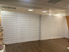 Freestanding slat wall system- portable, versatile, and fire-rated!