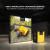 Accessories: 8ft WaveLite Casonara SEG LightBox Custom Single Front/Back Panel Graphic Package!